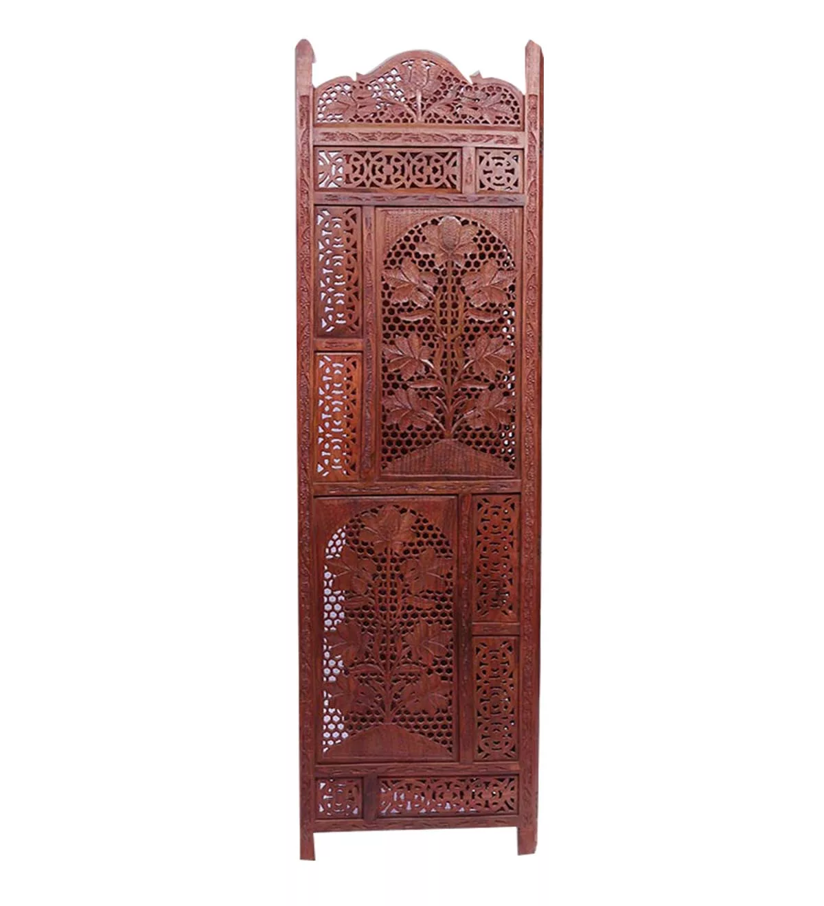 शीशम में हॉल के लिए लकड़ी का विभाजन दृश्य 4