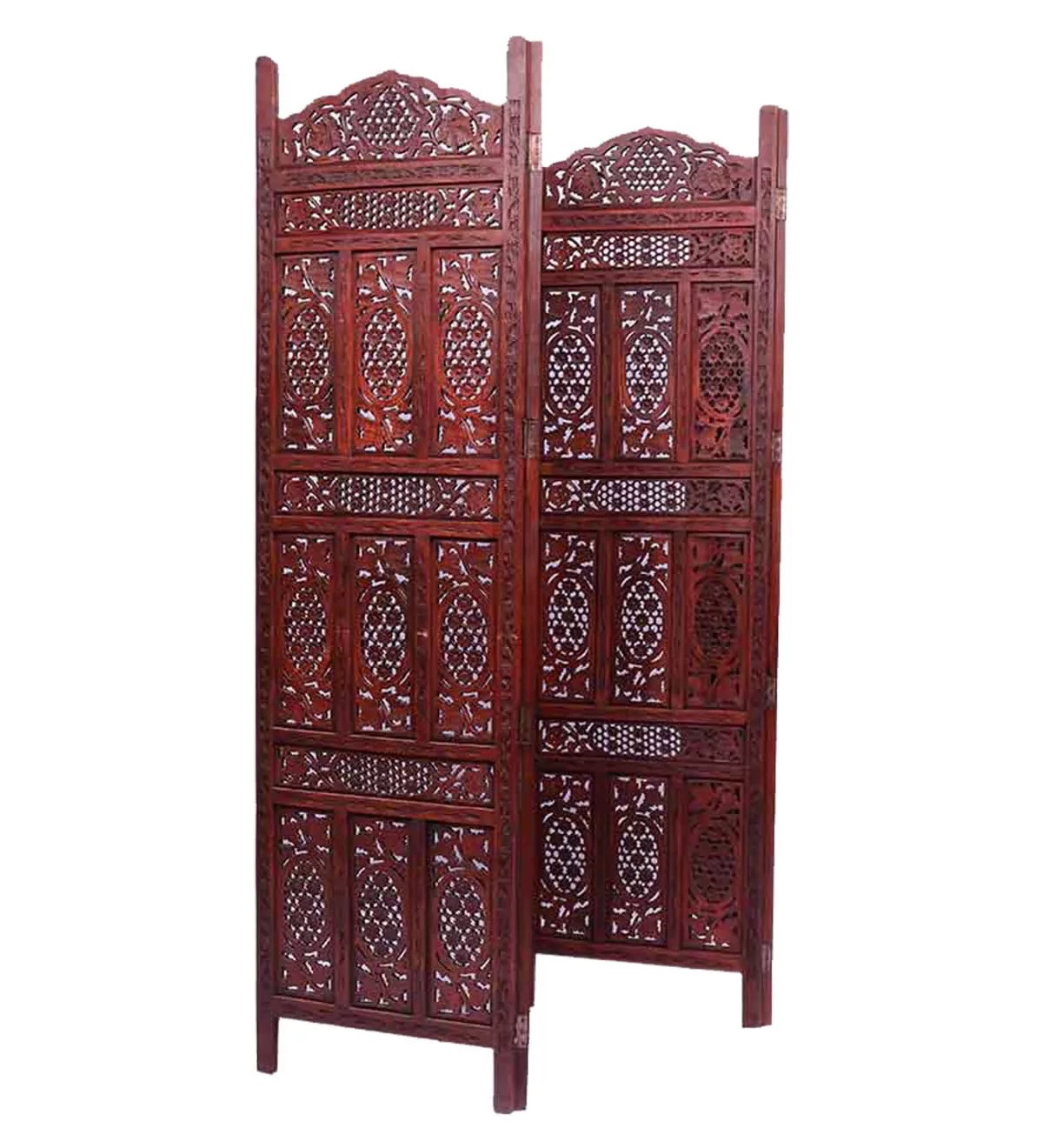 Antique Design Room Separator in Sheesham Wood view 4