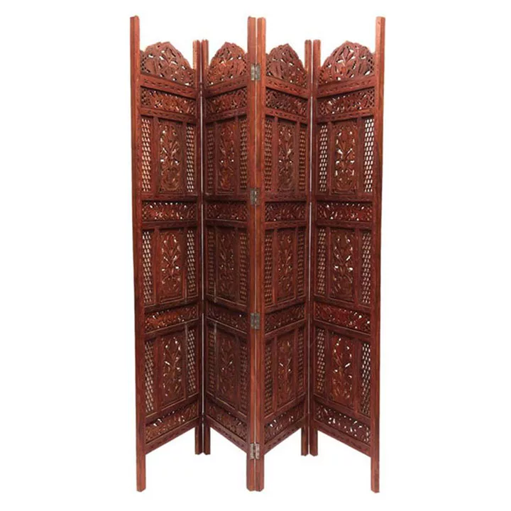Antique Wooden Partition Screen in Sheesham