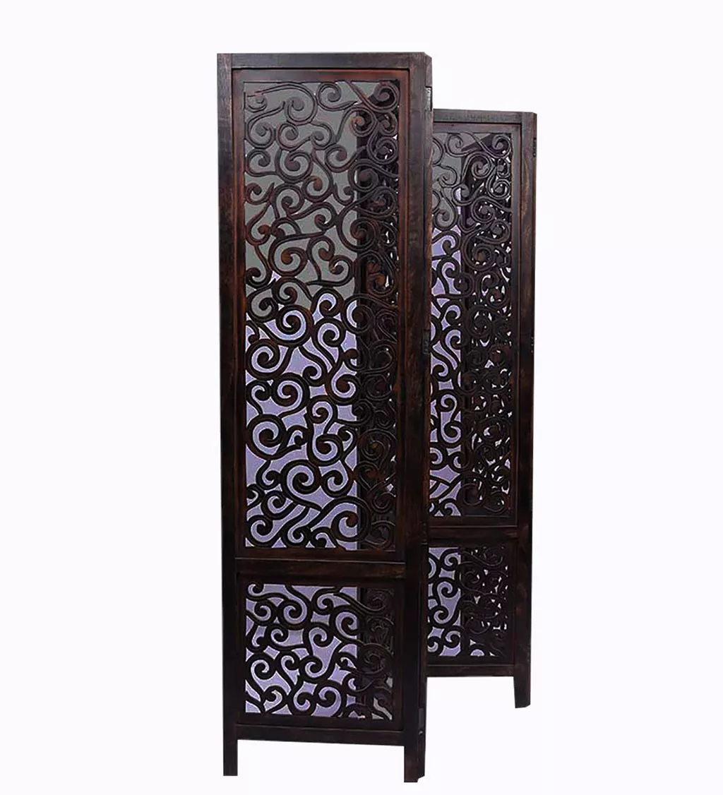 Wooden Folding Partition Screen view 3