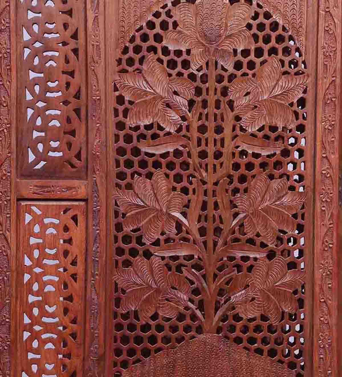 Wooden Partition for Hall in Sheesham view 5